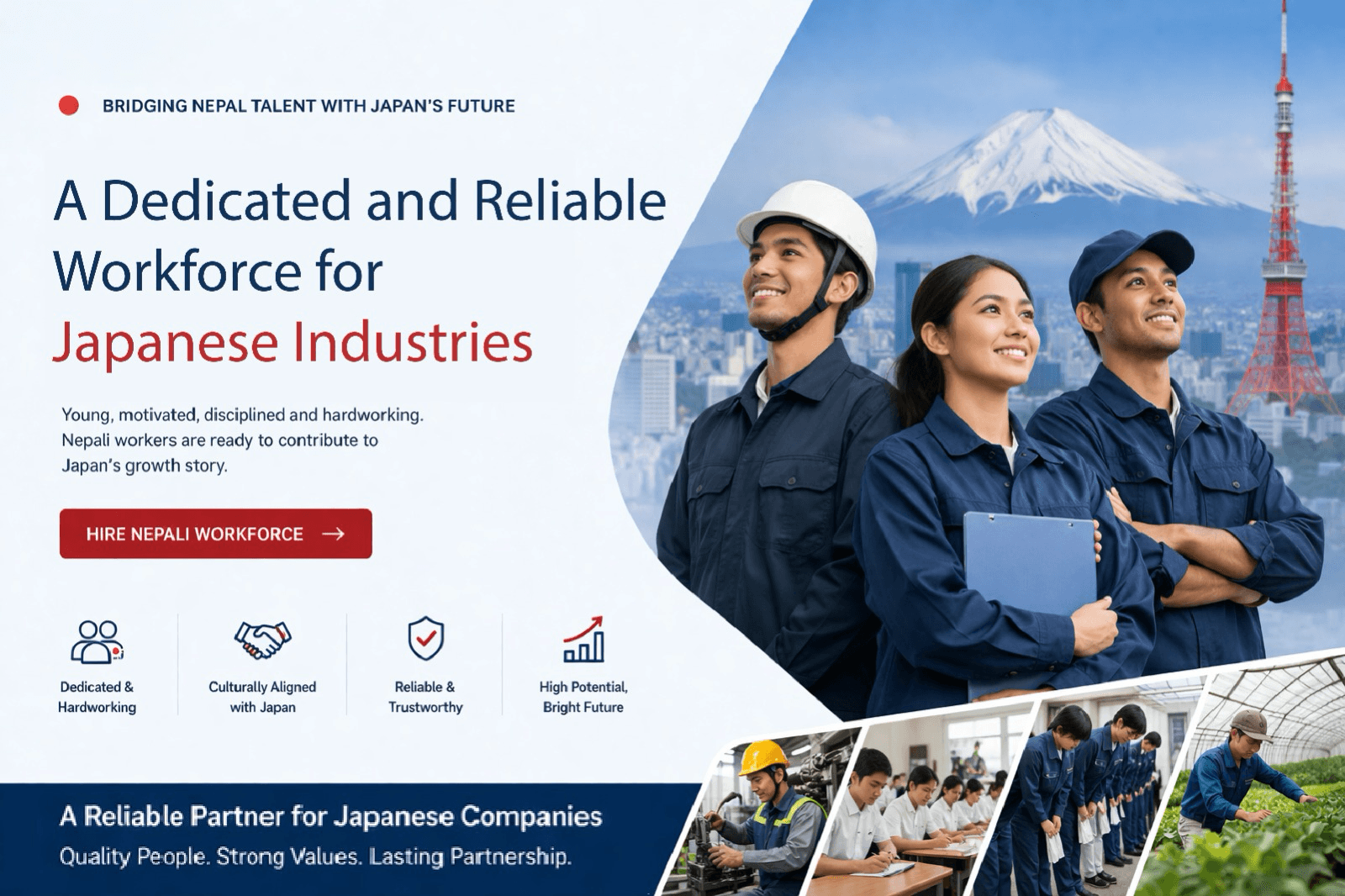 Nepali workers in Japan